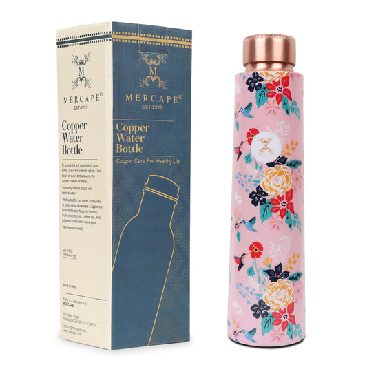 MERCAPE Prism Bloom: Meena Copper Bottle