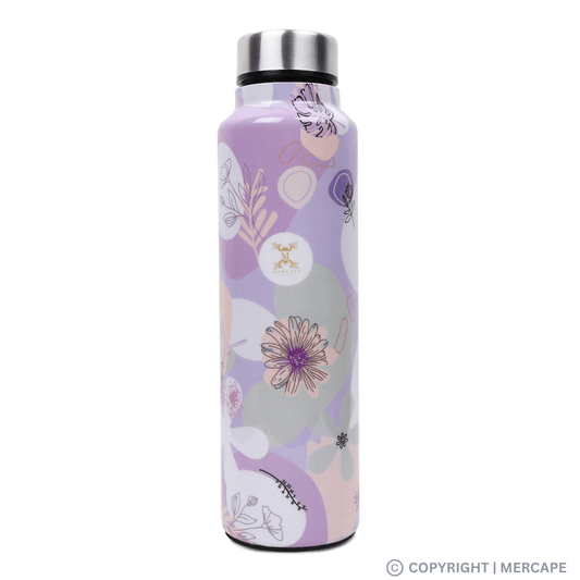 Mercape Vibranza –  Meenkari Steel Water Bottle