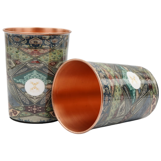 MERCAPE Artisan: Copper Glass Set