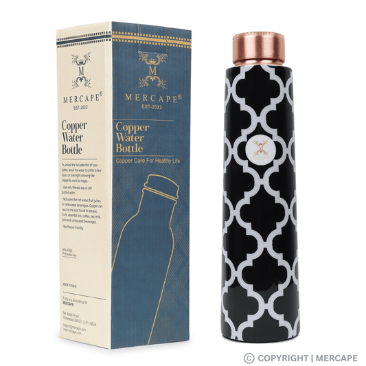 MERCAPE Midnight Elegance: Meena Water Bottle