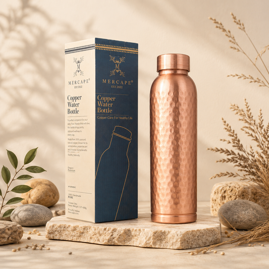 pure copper water bottle for office use and traveling