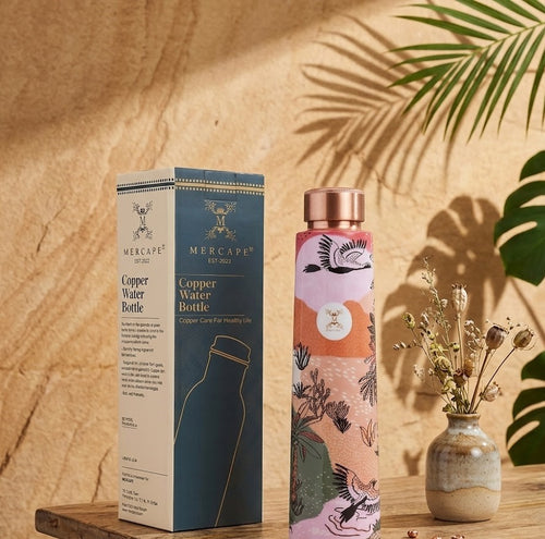 copper bottle for daily office use, gifting, and travelling