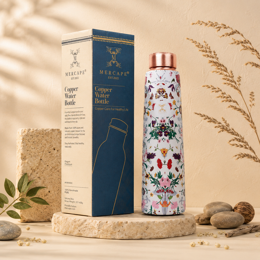 indian style creative meenakari handcrafted water bottle